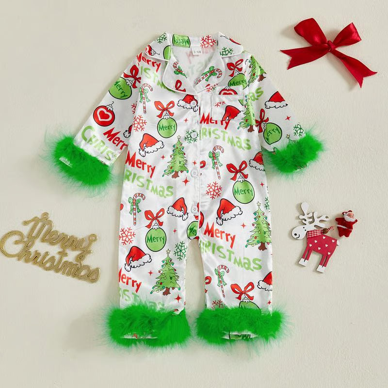 Merry Magic Baby Romper