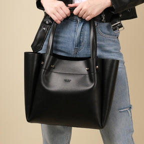 Bolso de Cuero Tote Milão